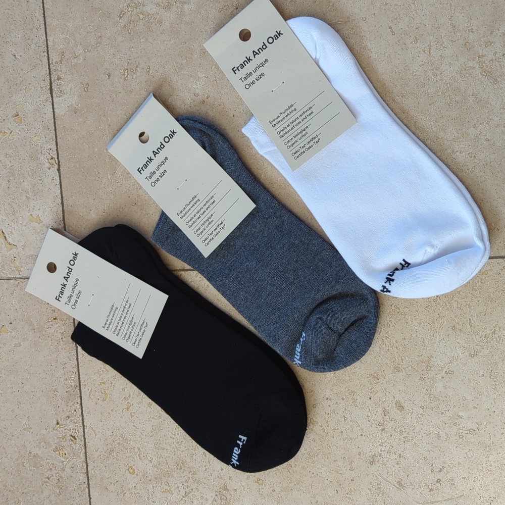 Frank and Oak Socks (3 pairs)